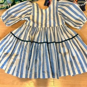 Pink Chicken Stripe Dress